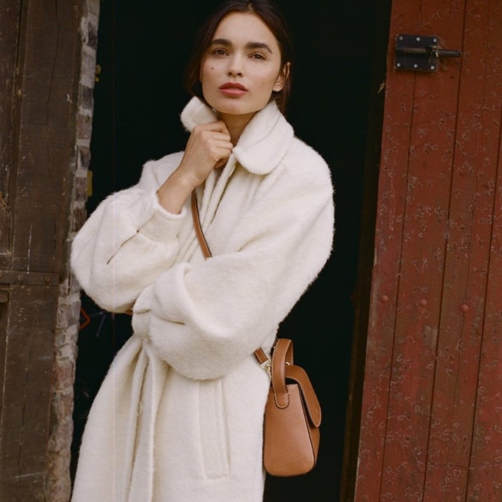 Rouje Gerard Coat in Ivory